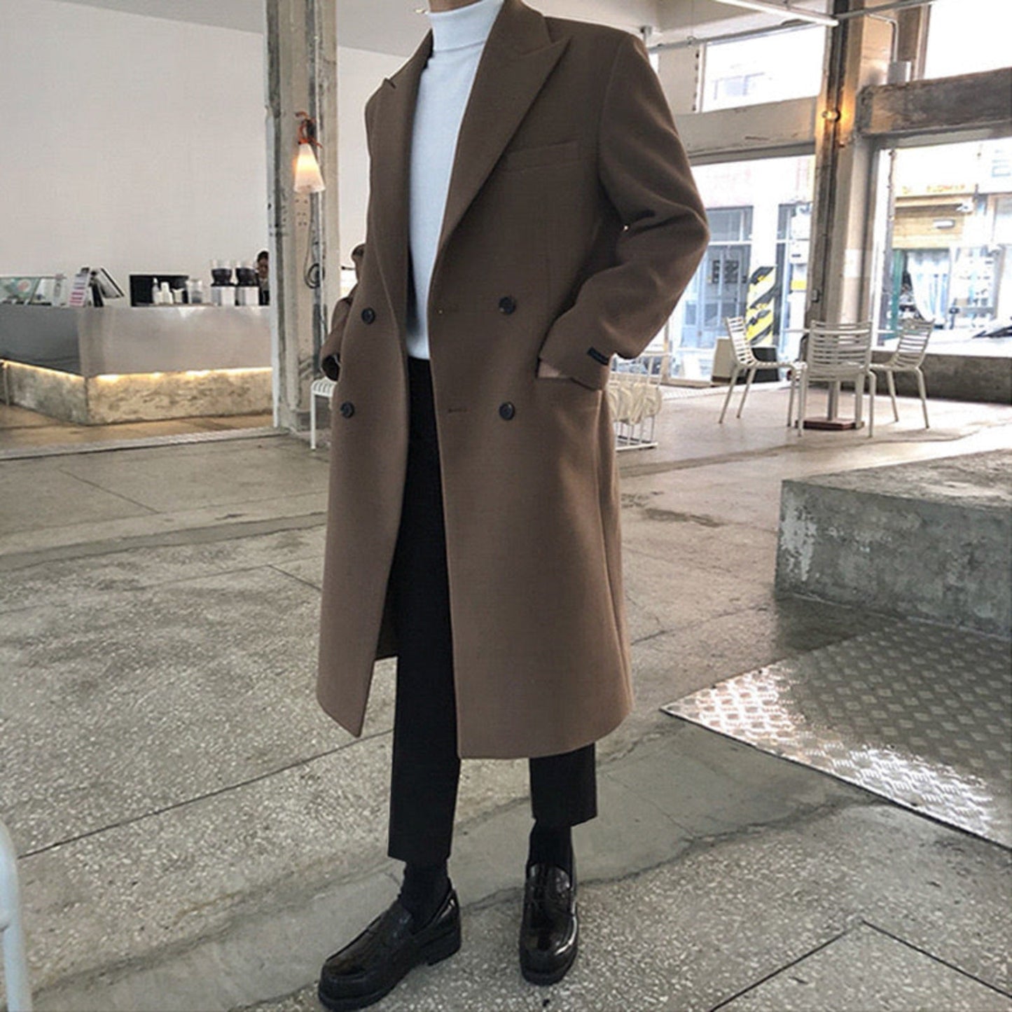 Bram | Abrigo Elegante de Doble Forro Para Hombre