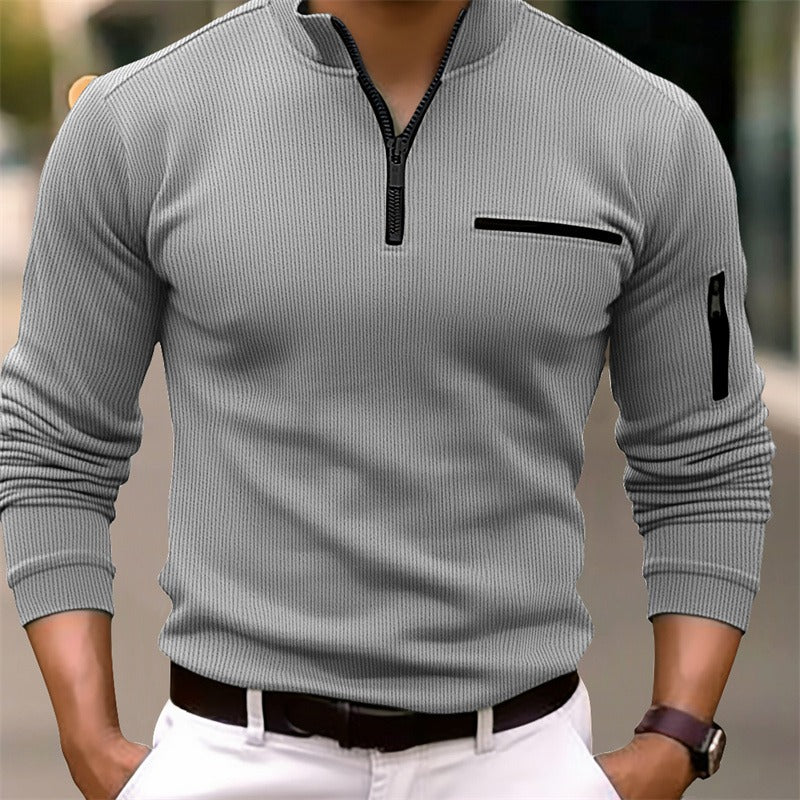Gusteous | Camisa Polo de Manga Larga