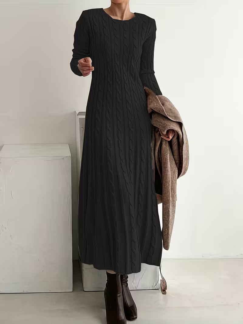 Jemima - Vestido Largo de Punto Elegante