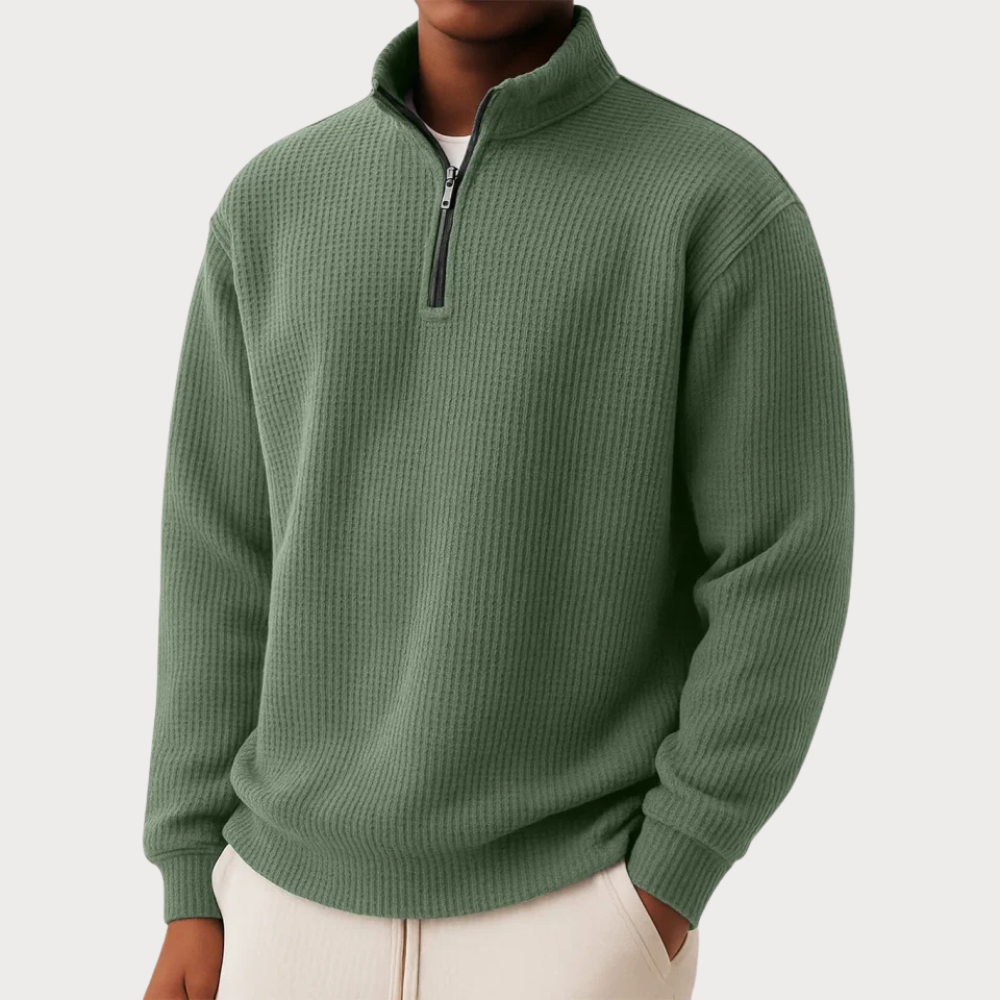 Samuel™ | Sudadera con Cremallera de Comodidad Diaria y Estilo Atemporal