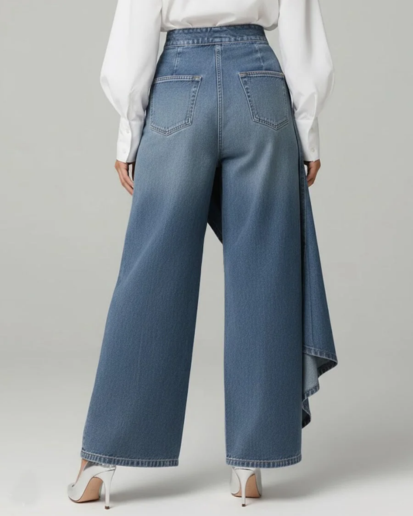 Elvora™ | Pantalones envolventes de denim