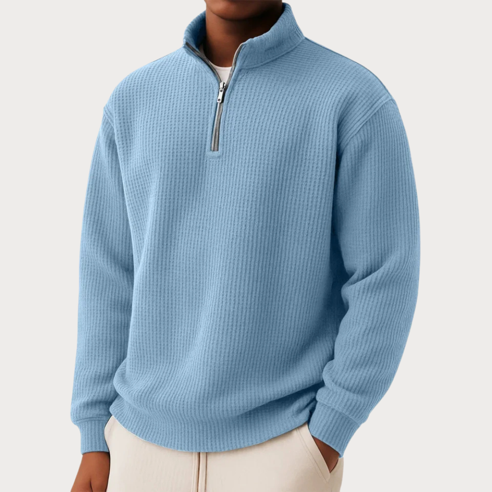 Samuel™ | Sudadera con Cremallera de Comodidad Diaria y Estilo Atemporal