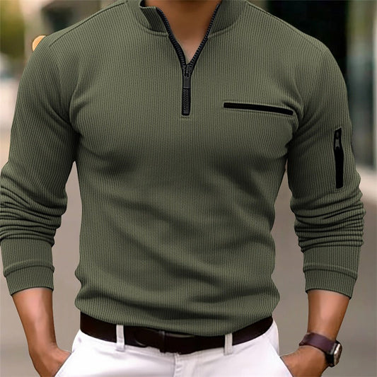 Gusteous | Camisa Polo de Manga Larga