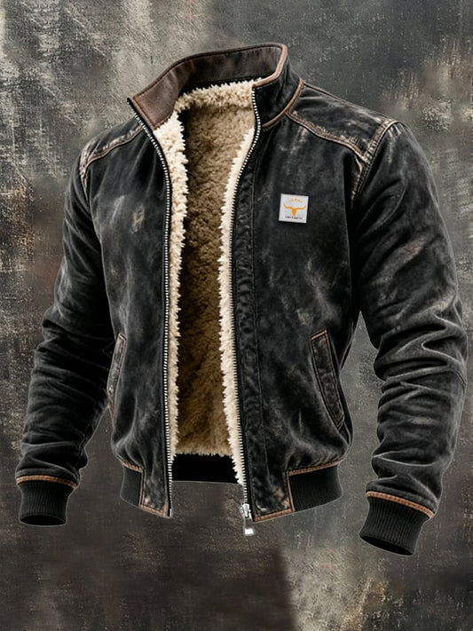 RICCARDO™ | CHAQUETA DE CUERO TÉRMICO