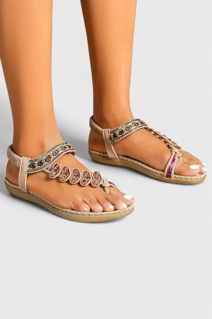 Liriana Sandalias Cómodas con Detalles Elegantes