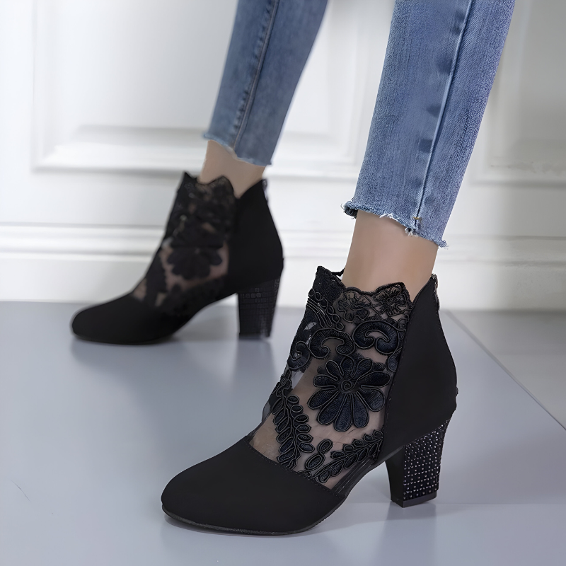 Alexa | Botines con Encaje