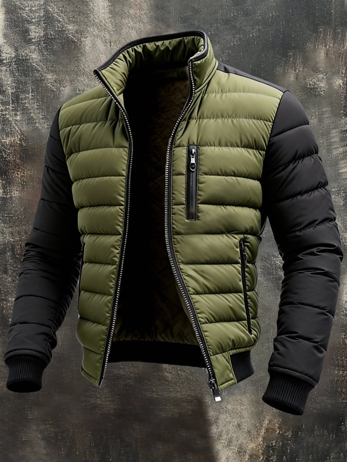 Roveri™ | Chaqueta acolchada para hombres con cremallera