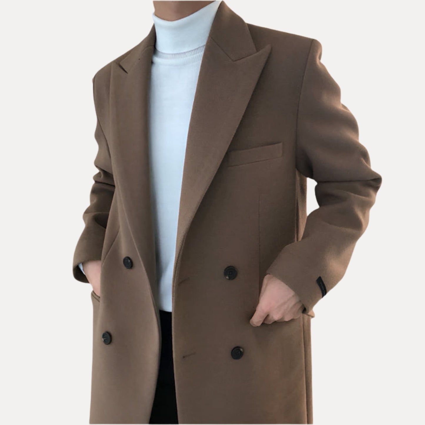 Bram | Abrigo Elegante de Doble Forro Para Hombre