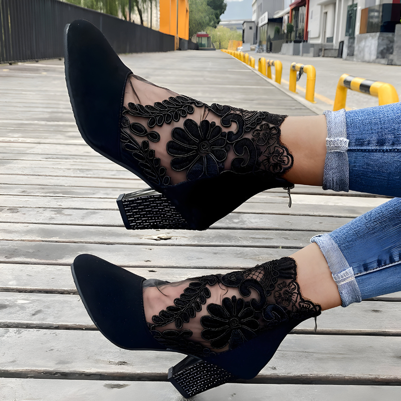 Alexa | Botines con Encaje