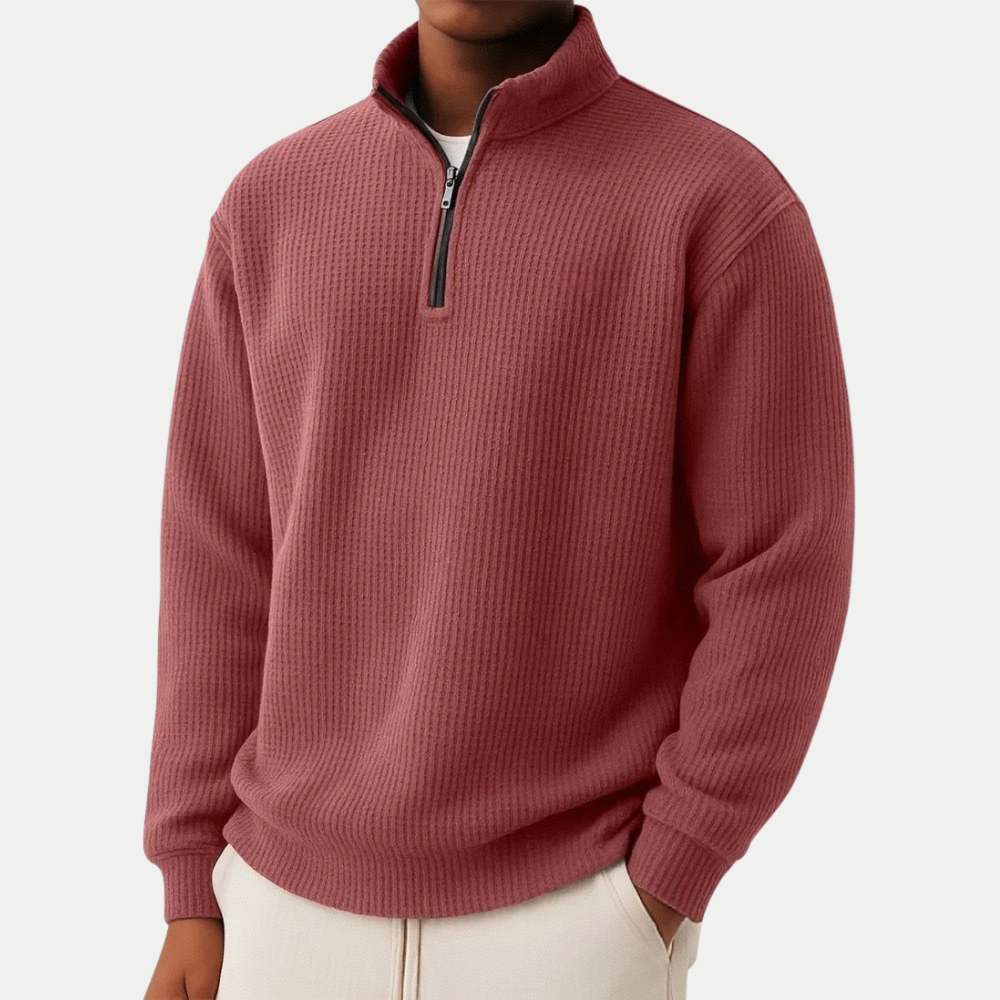 Samuel™ | Sudadera con Cremallera de Comodidad Diaria y Estilo Atemporal