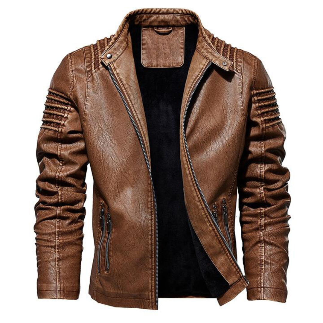 Nolan | Chaqueta de Cuero Empire