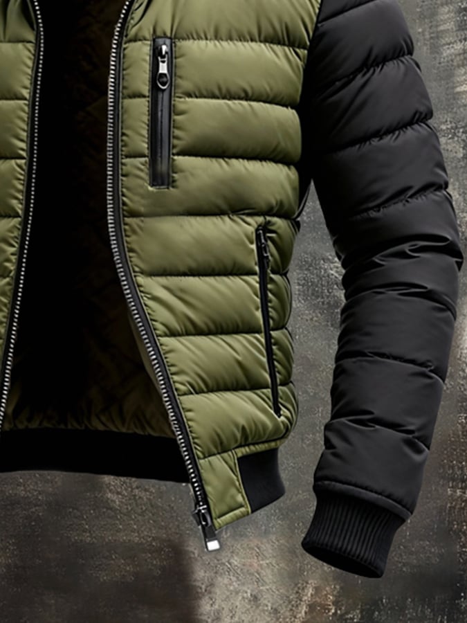 Roveri™ | Chaqueta acolchada para hombres con cremallera
