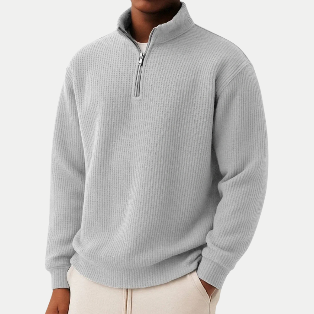 Samuel™ | Sudadera con Cremallera de Comodidad Diaria y Estilo Atemporal