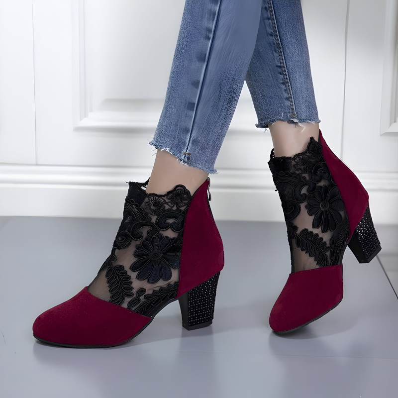 Alexa | Botines con Encaje