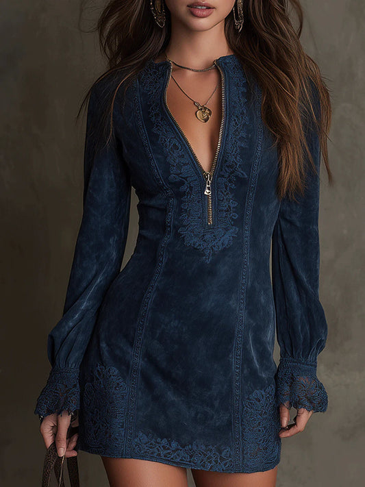 Rosa™ | Mini vestido de lujo intrincado
