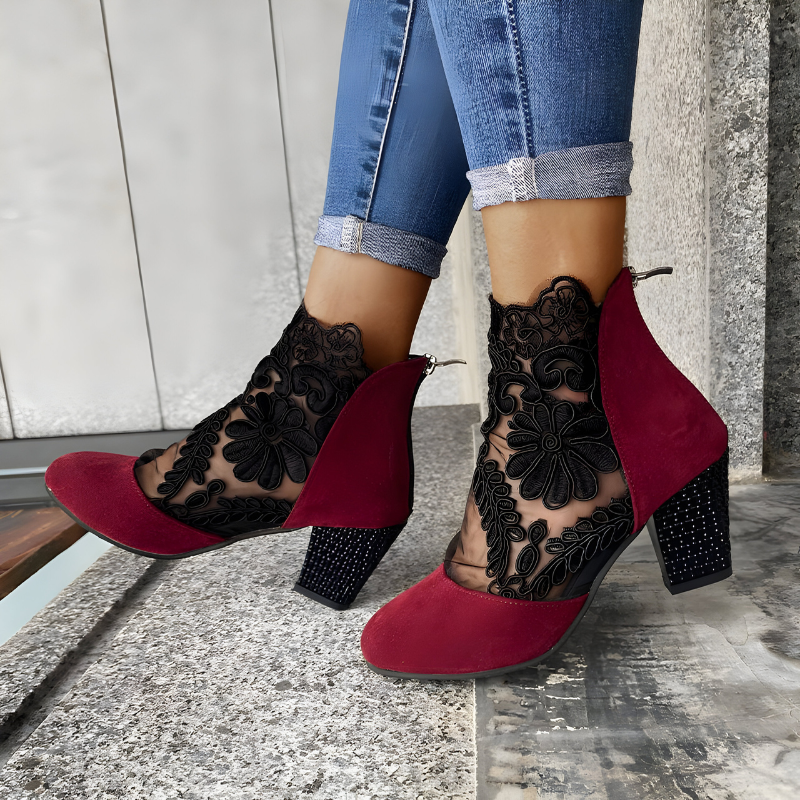 Alexa | Botines con Encaje