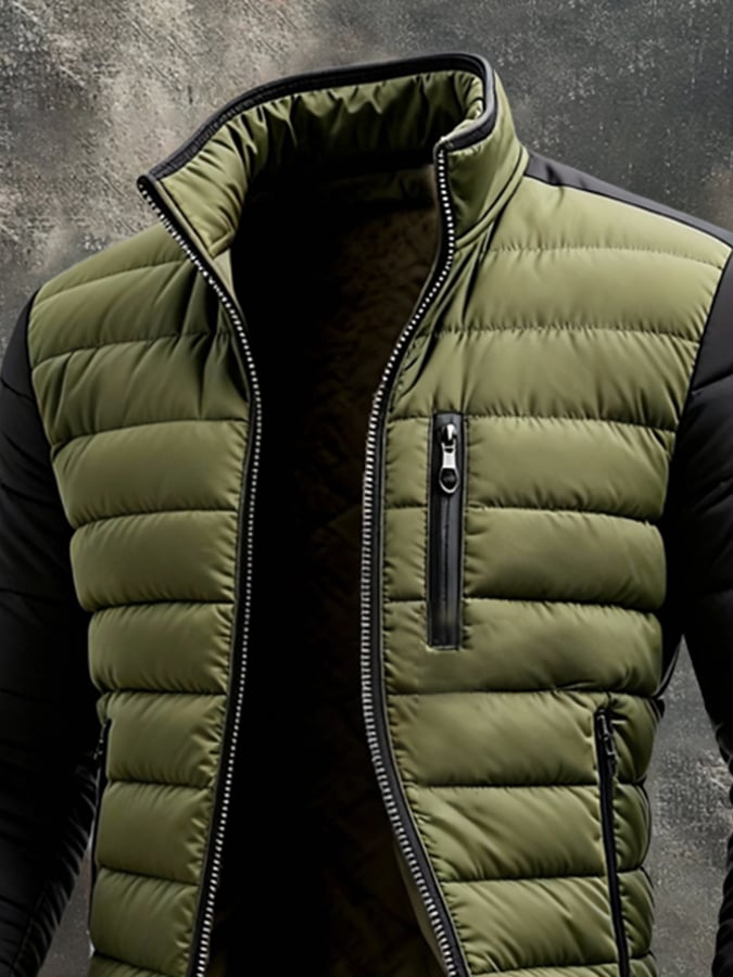 Roveri™ | Chaqueta acolchada para hombres con cremallera