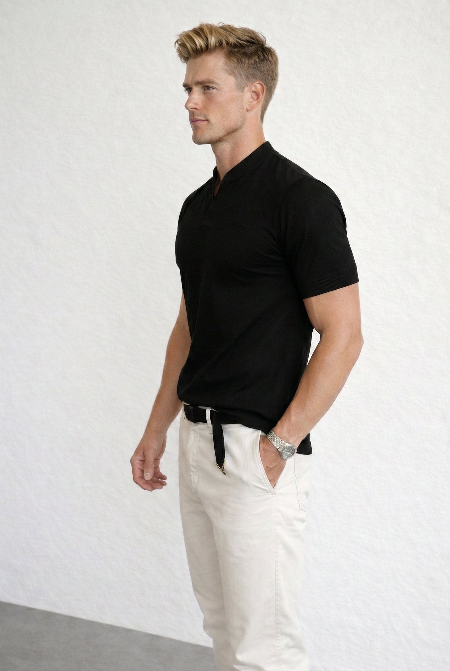 Camiseta con corte definido
