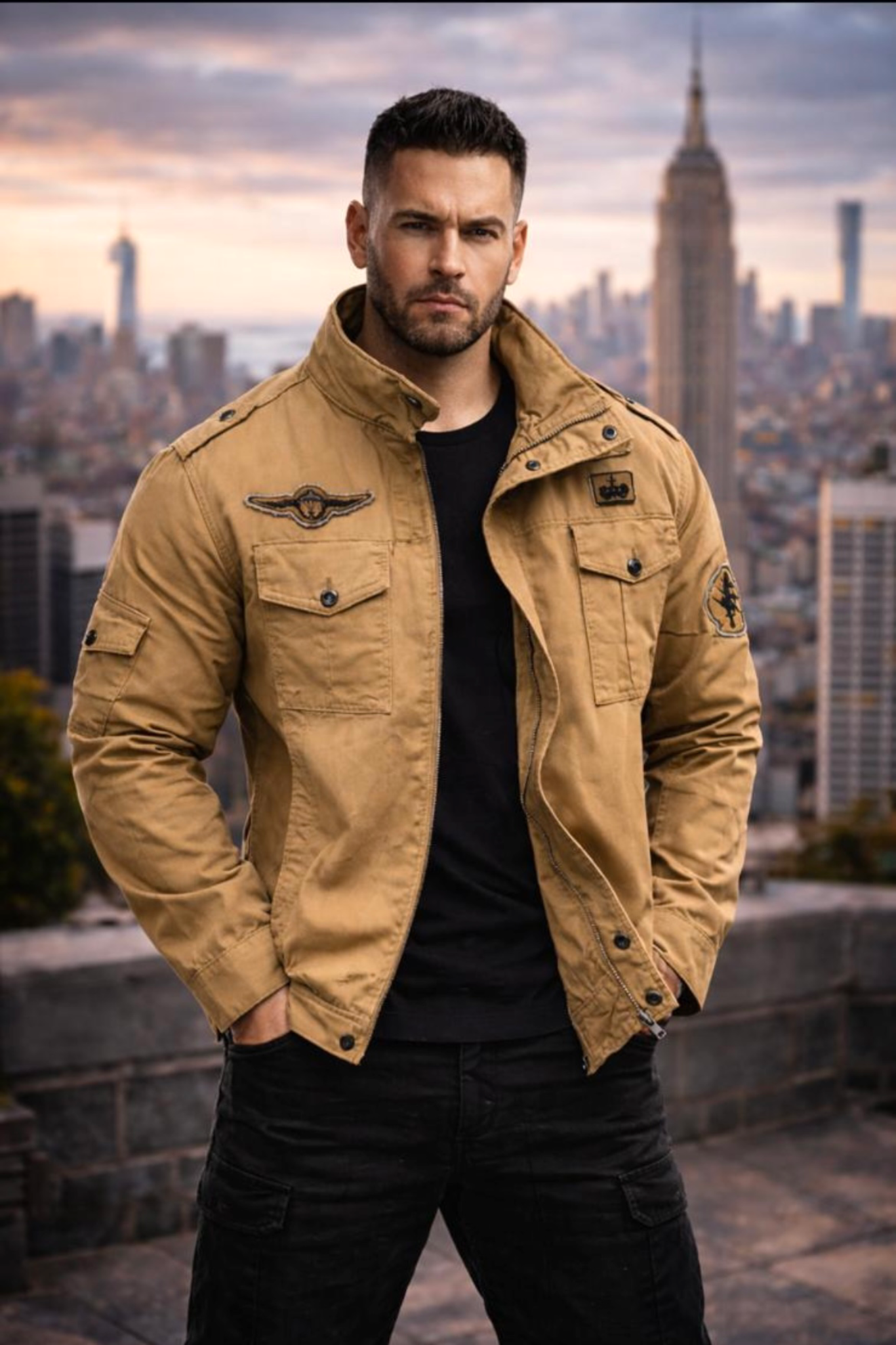 Peter | Chaqueta militar estructurada