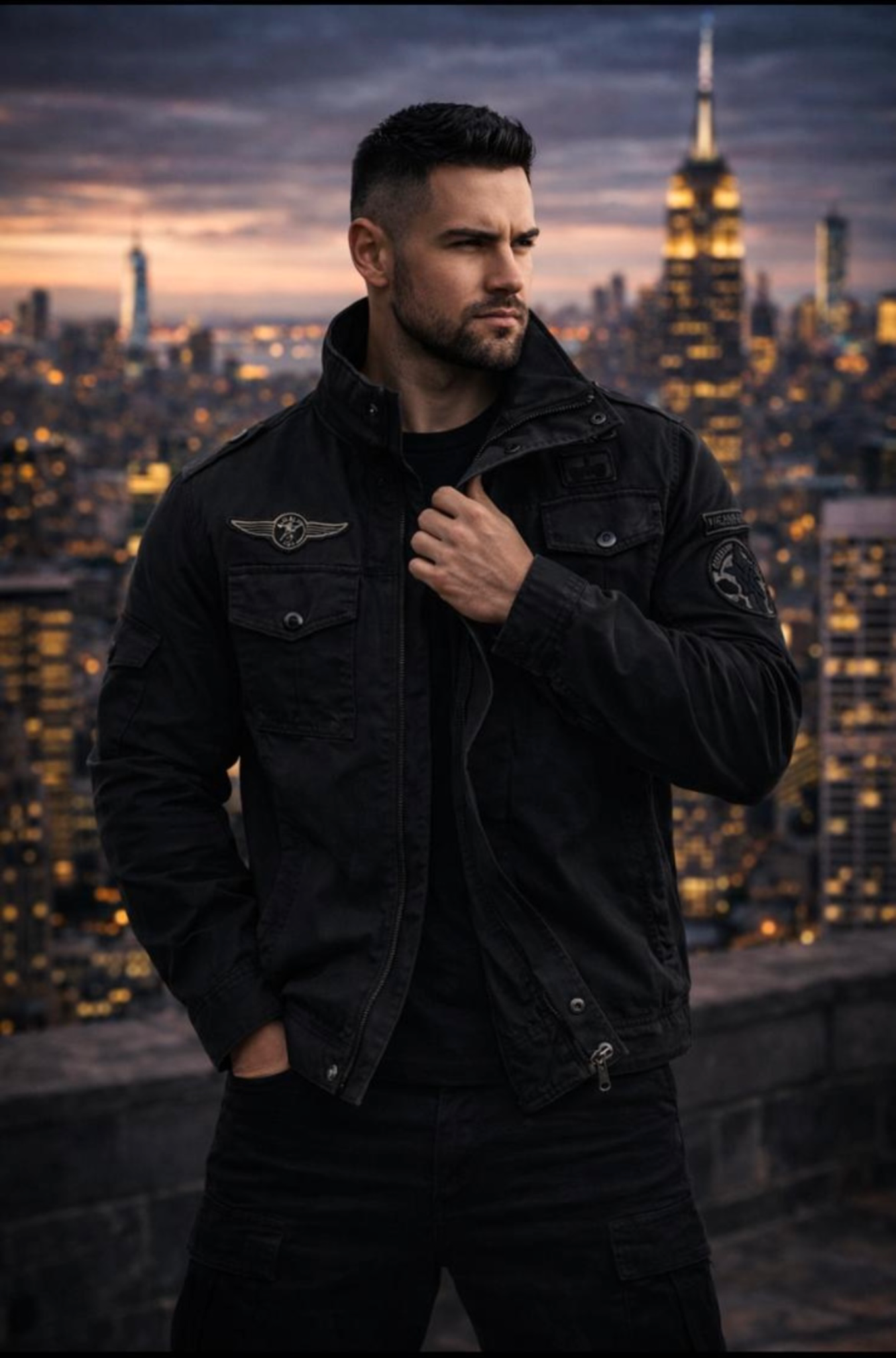 Peter | Chaqueta militar estructurada