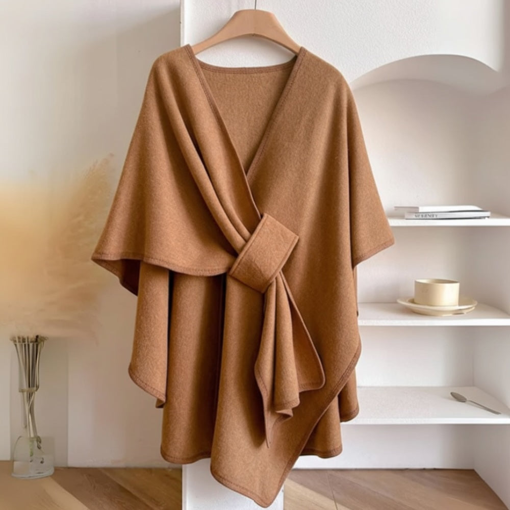 Aurora™️ – Poncho Envolvente de Elegancia Atemporal