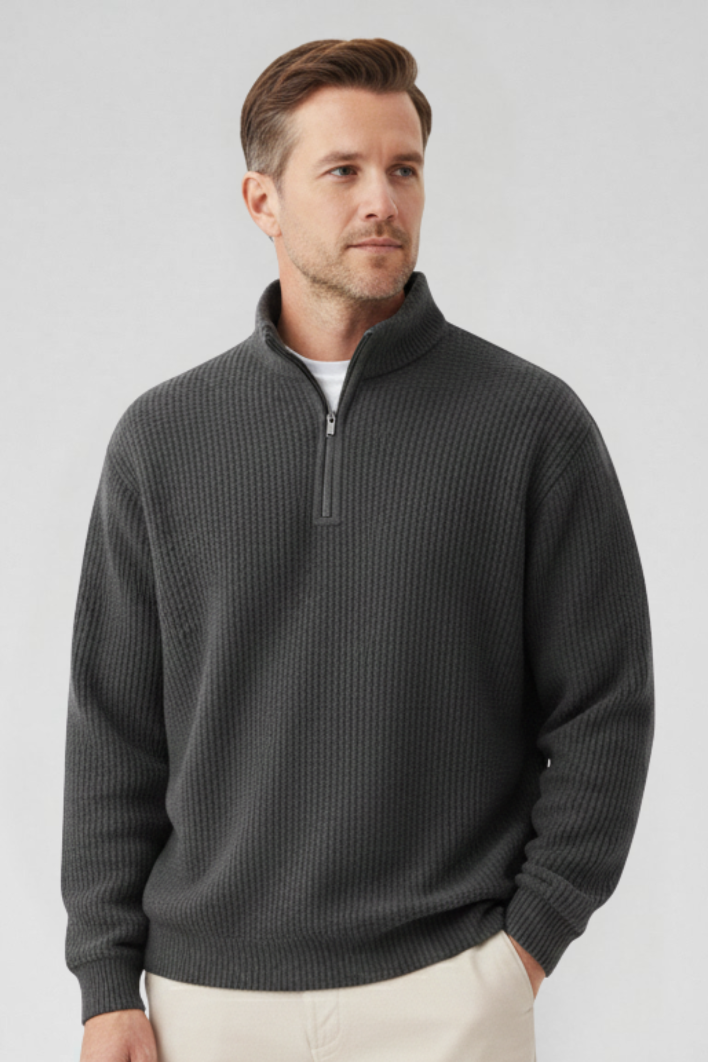 Samuel™ | Sudadera con Cremallera de Comodidad Diaria y Estilo Atemporal
