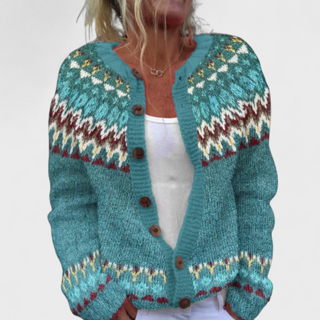 Sofi - Cardigan de punto premium con diseño chic