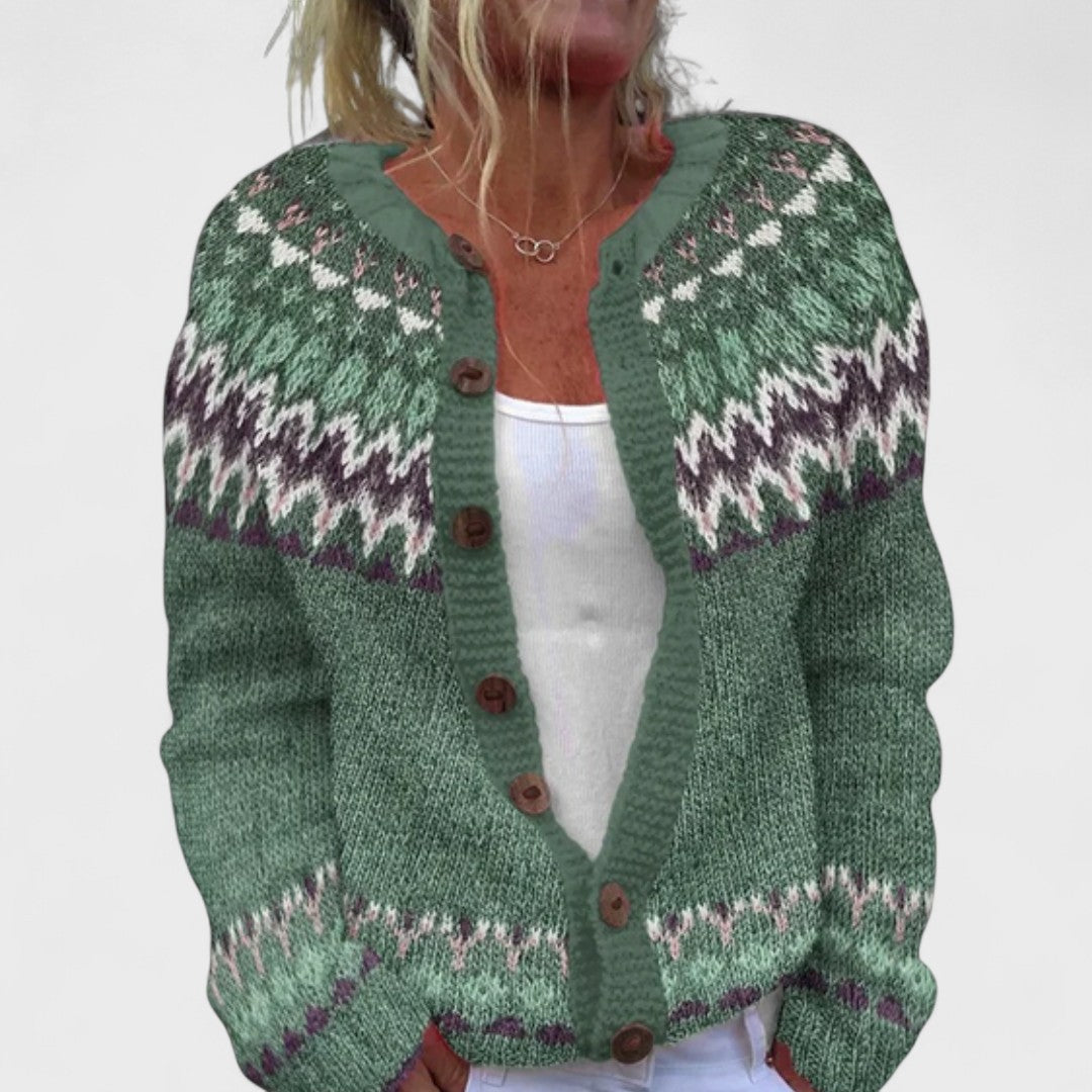 Sofi - Cardigan de punto premium con diseño chic