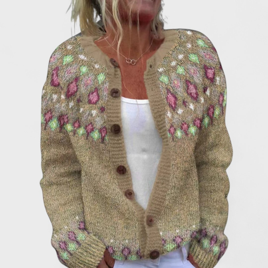 Sofi - Cardigan de punto premium con diseño chic