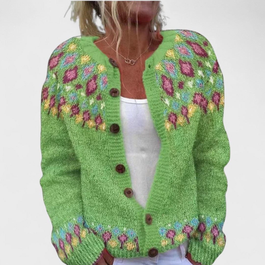 Sofi - Cardigan de punto premium con diseño chic