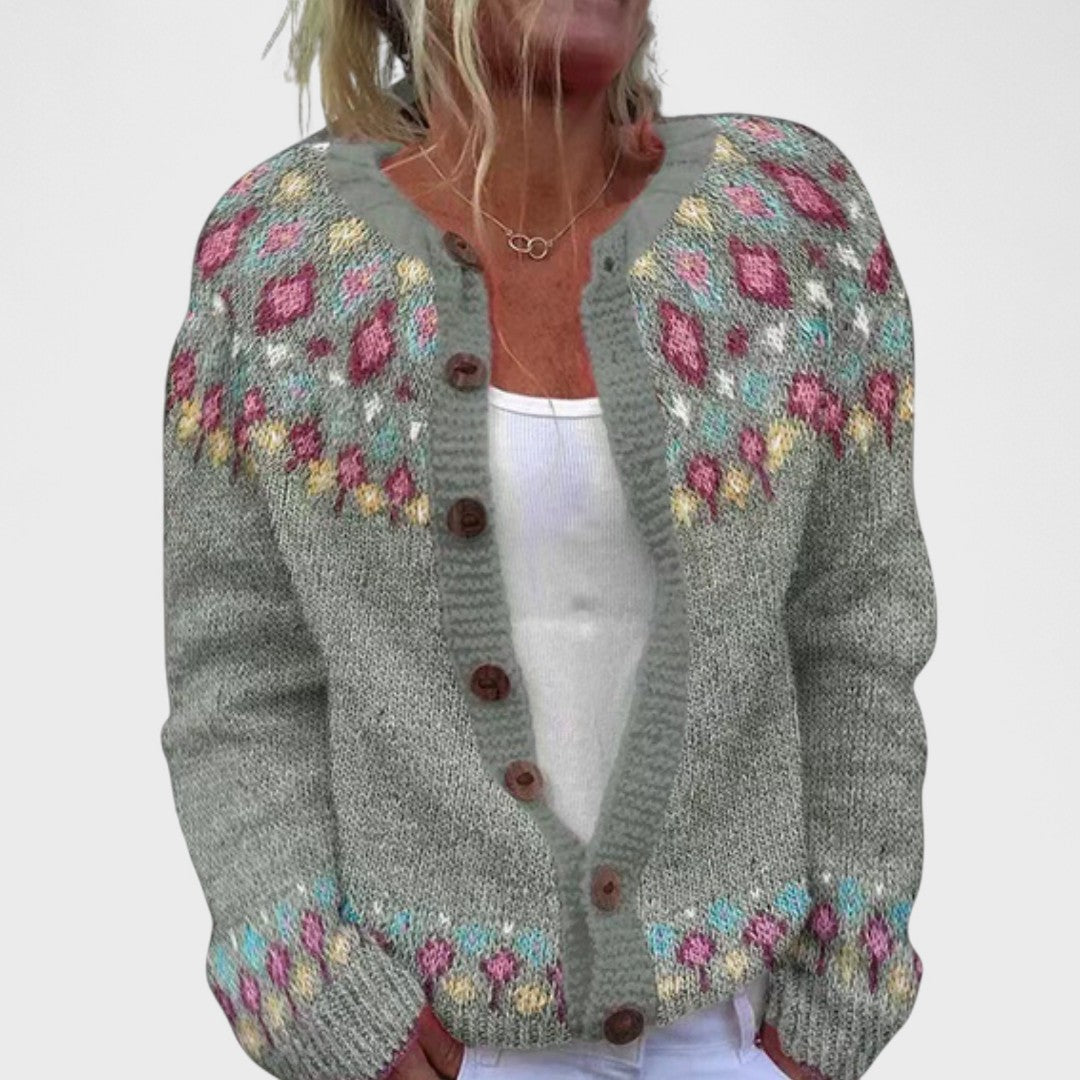 Sofi - Cardigan de punto premium con diseño chic