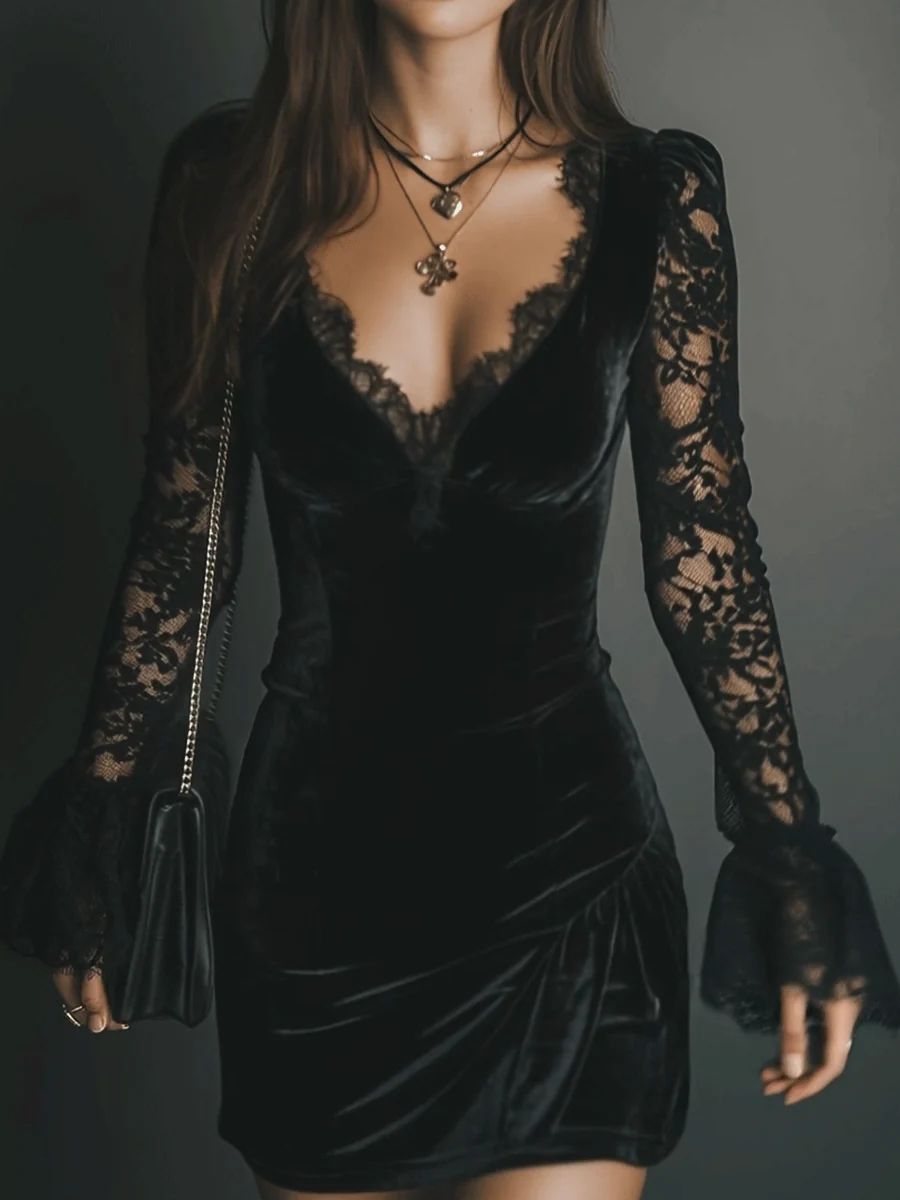 Sole | Vestido Terciopelado