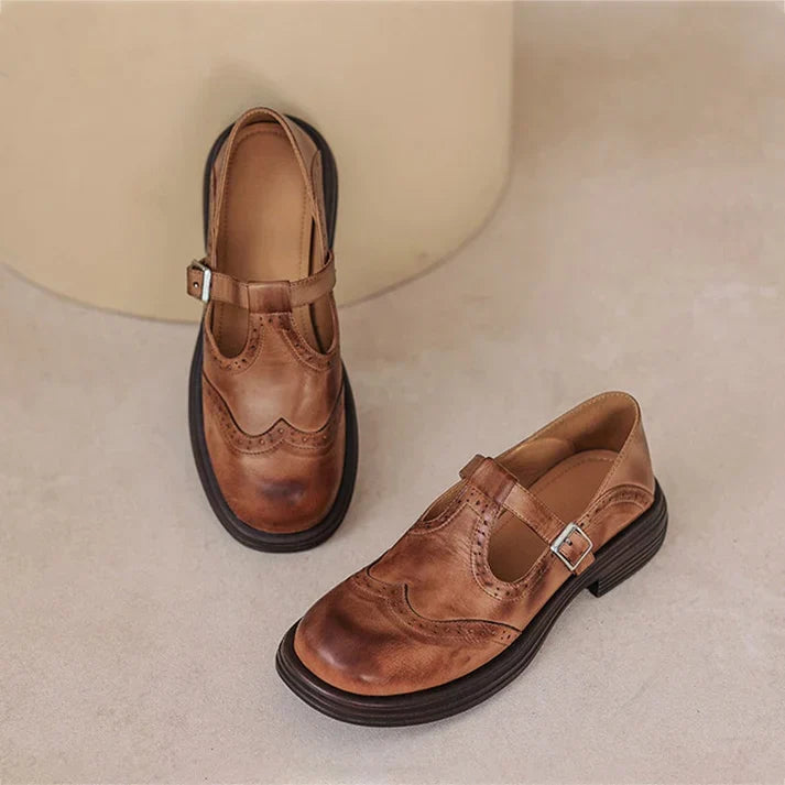 Verda - Zapatos Elegantes De Cuero
