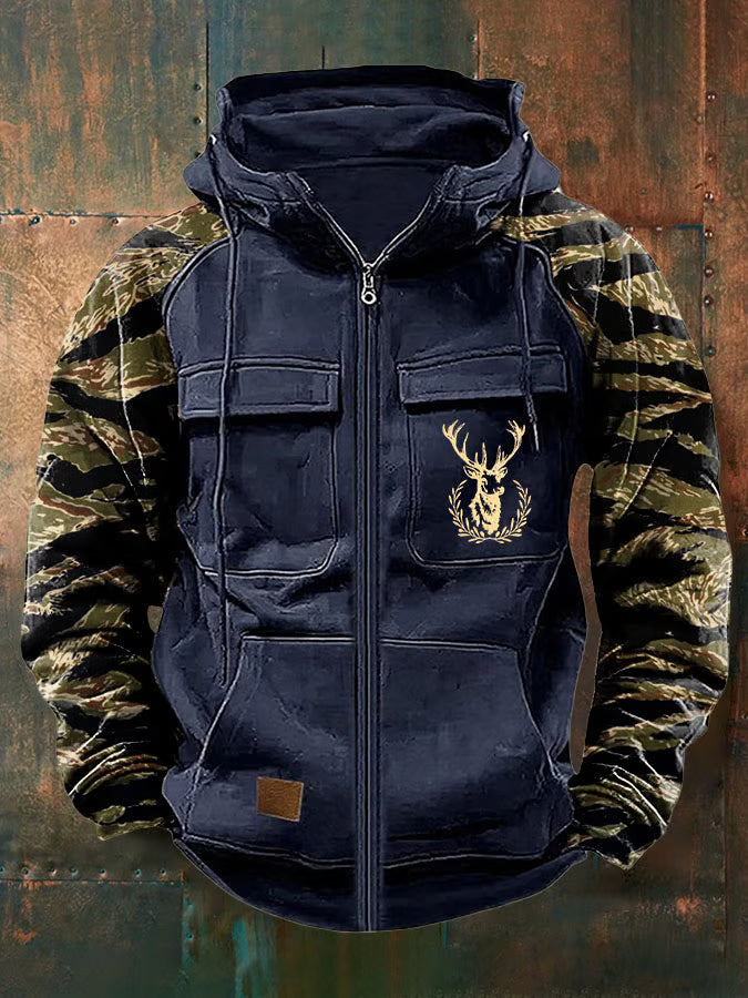 Nordrek™ | Sudadera Táctica con Capucha y Cremallera Multibolsillos