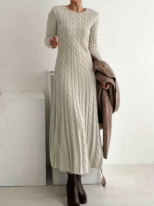 Jemima - Vestido Largo de Punto Elegante