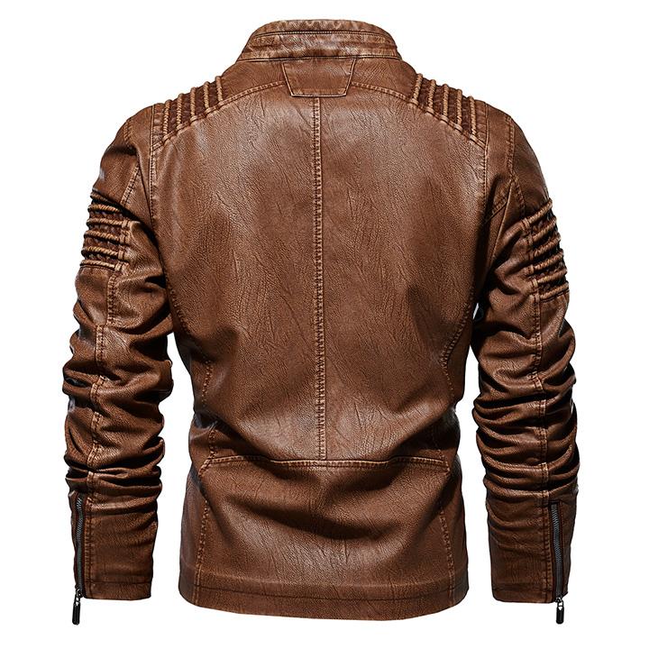 Nolan | Chaqueta de Cuero Empire