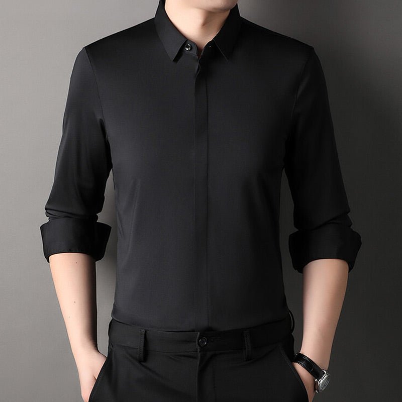 Mateo™ | Camisa elástica sin arrugas